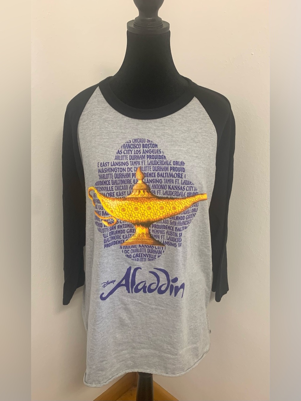 Disney Aladdin on Broadway tour shirt